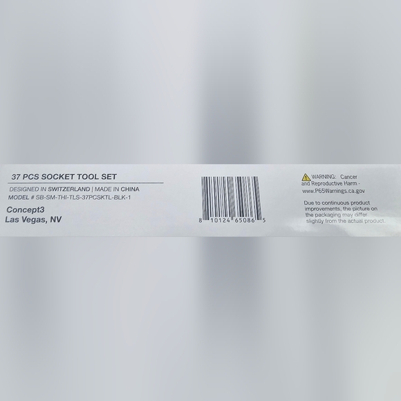 Swiss military 37 piece socket set - Picture 3 of 3